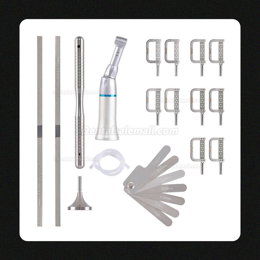 Dental 1:1 Reduction Contra Angle Handpiece Interproximal Strips IPR System