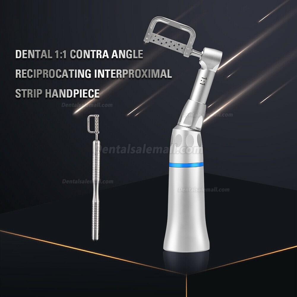 Dental 1:1 Reduction Contra Angle Handpiece Interproximal Strips IPR System