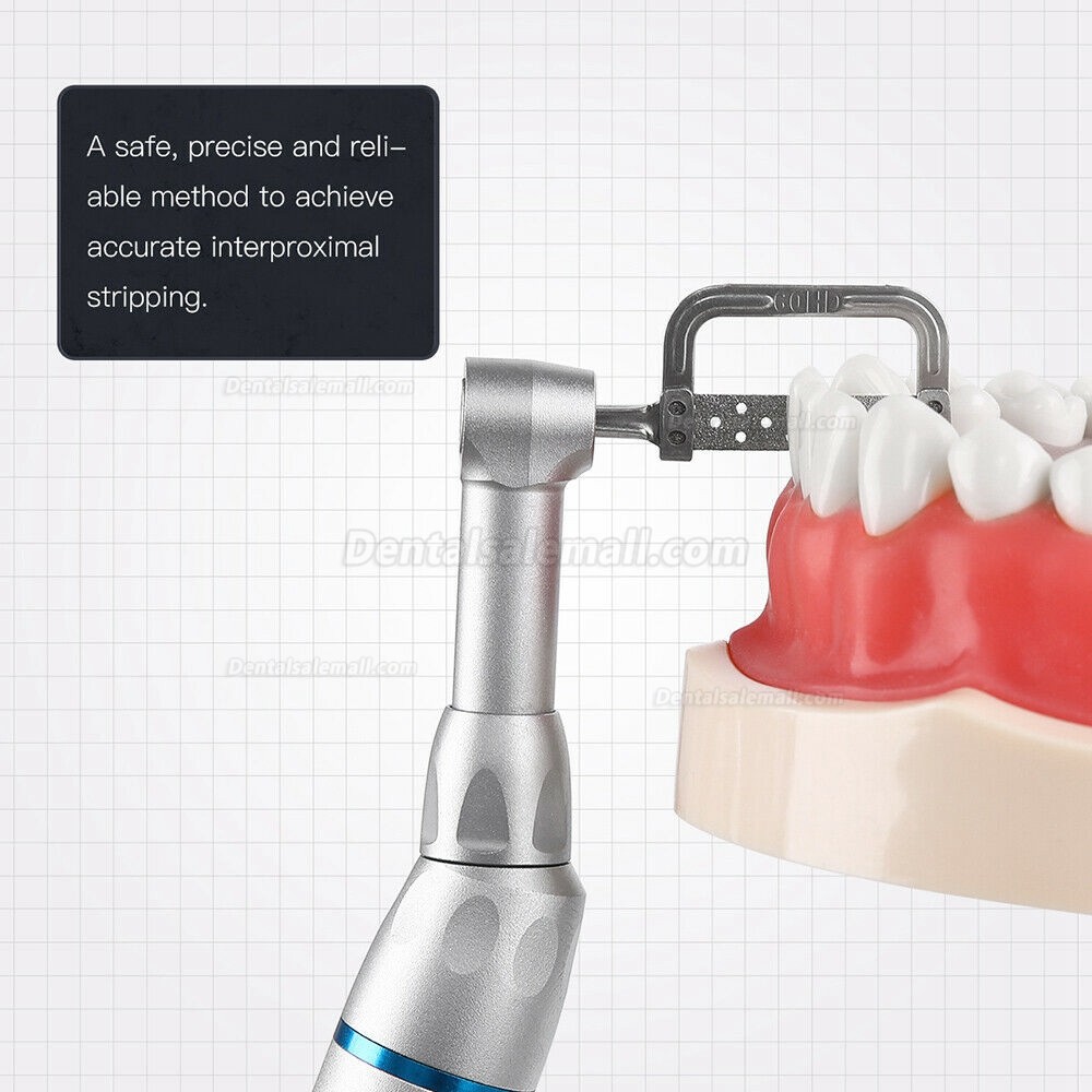 Dental 1:1 Reduction Contra Angle Handpiece Interproximal Strips IPR System