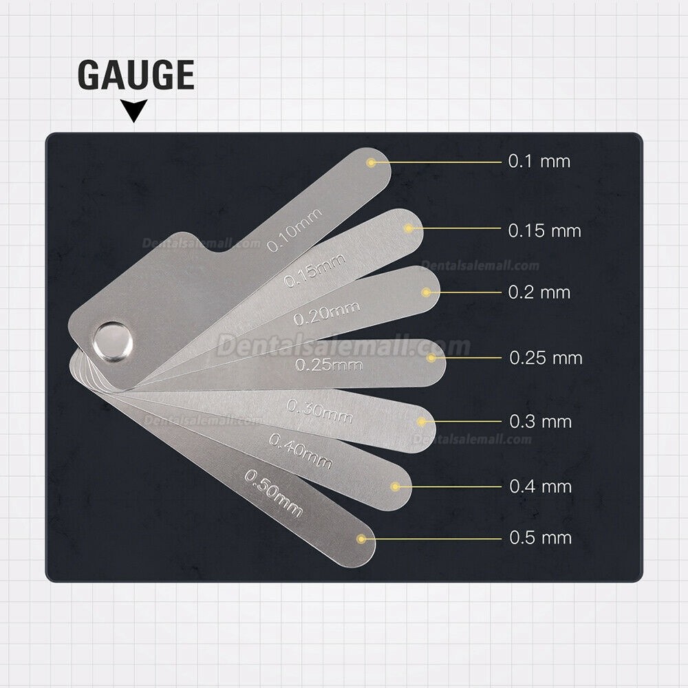 Dental 1:1 Reduction Contra Angle Handpiece Interproximal Strips IPR System