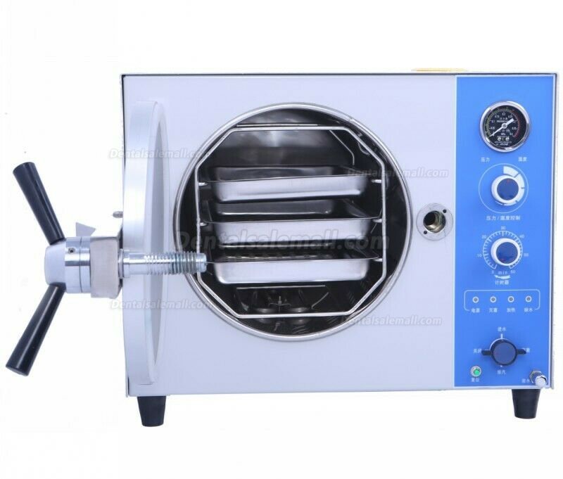 JIBIMED 20L/24L Dental Autoclave Steam Sterilizer Table Top Sterilizer