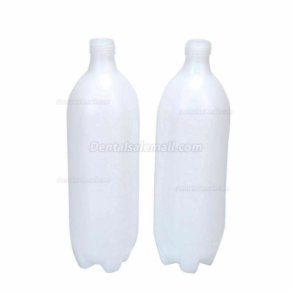 2PCS Dental Water Storage Plastic Bottle For Dental Chair Turbine Unit 1200ML
