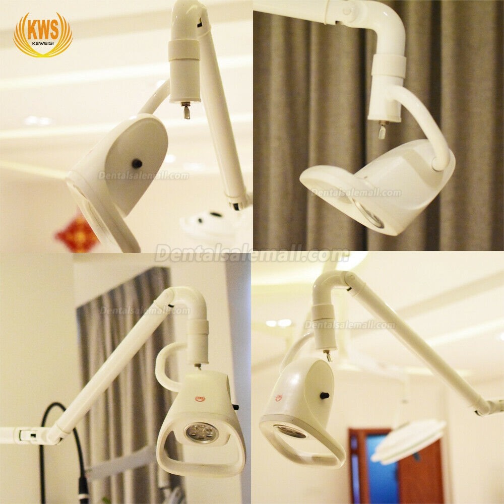 KWS KD-2021W-3 Wall Mounted Dental LED Light Operatory Exam Medical Surgical Shadowless Lamp