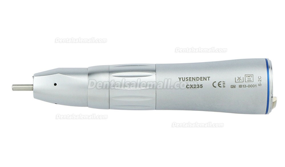 YUSENDENT® COXO CX235-2C Straight Nose Handpiece (Fiber Optic Inner Water Spray)