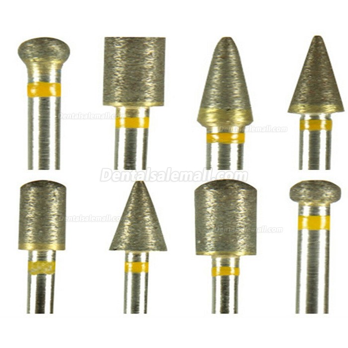 50 Pcs Sintered Diamond Burs Dental Lab Tool Sets Jewelry Alloy