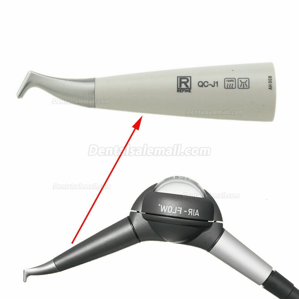 Dental Air Prophy Nozzle Fit EMS Handy 2+ Polisher Handpiece 120° Head