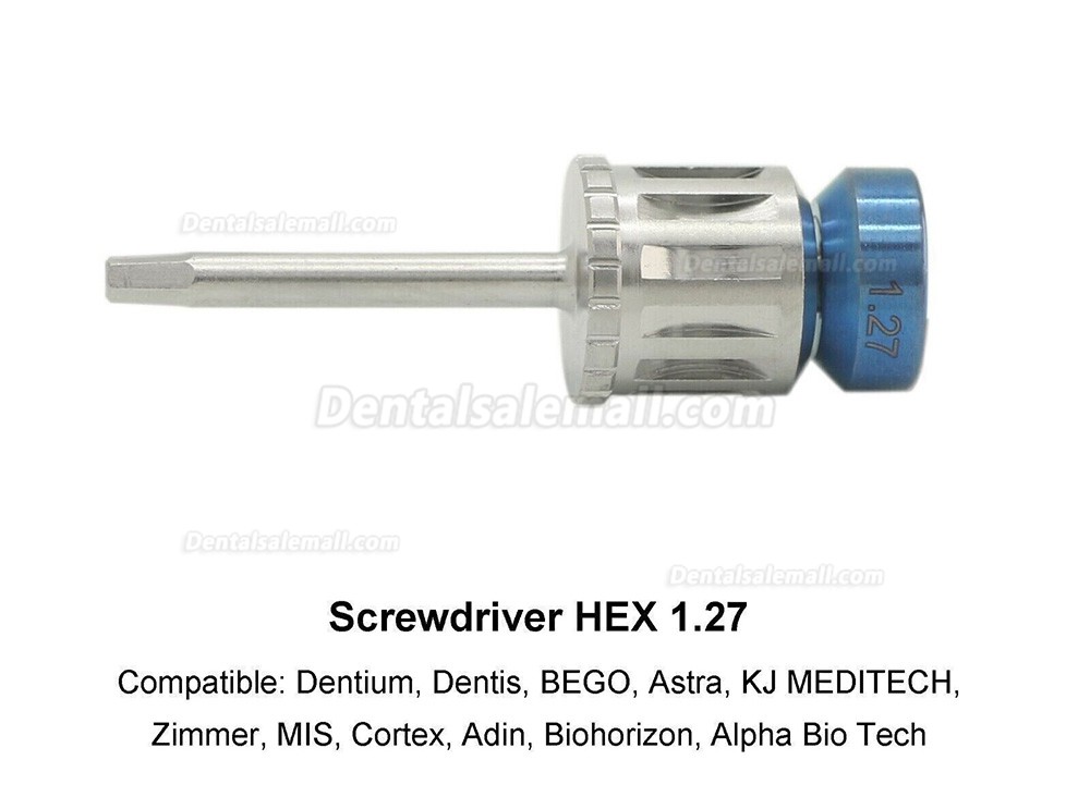 Dental Universal Implant Prosthetic Kit Torque Wrench Ratchet Driver Screwdriver