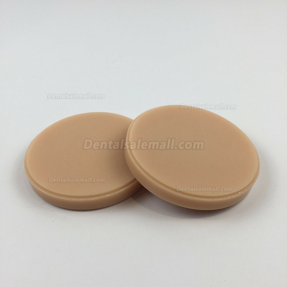 10 PCS Dental Wax Disc Block For Wieland CAD/CAM Milling System 98 *14mm Beige