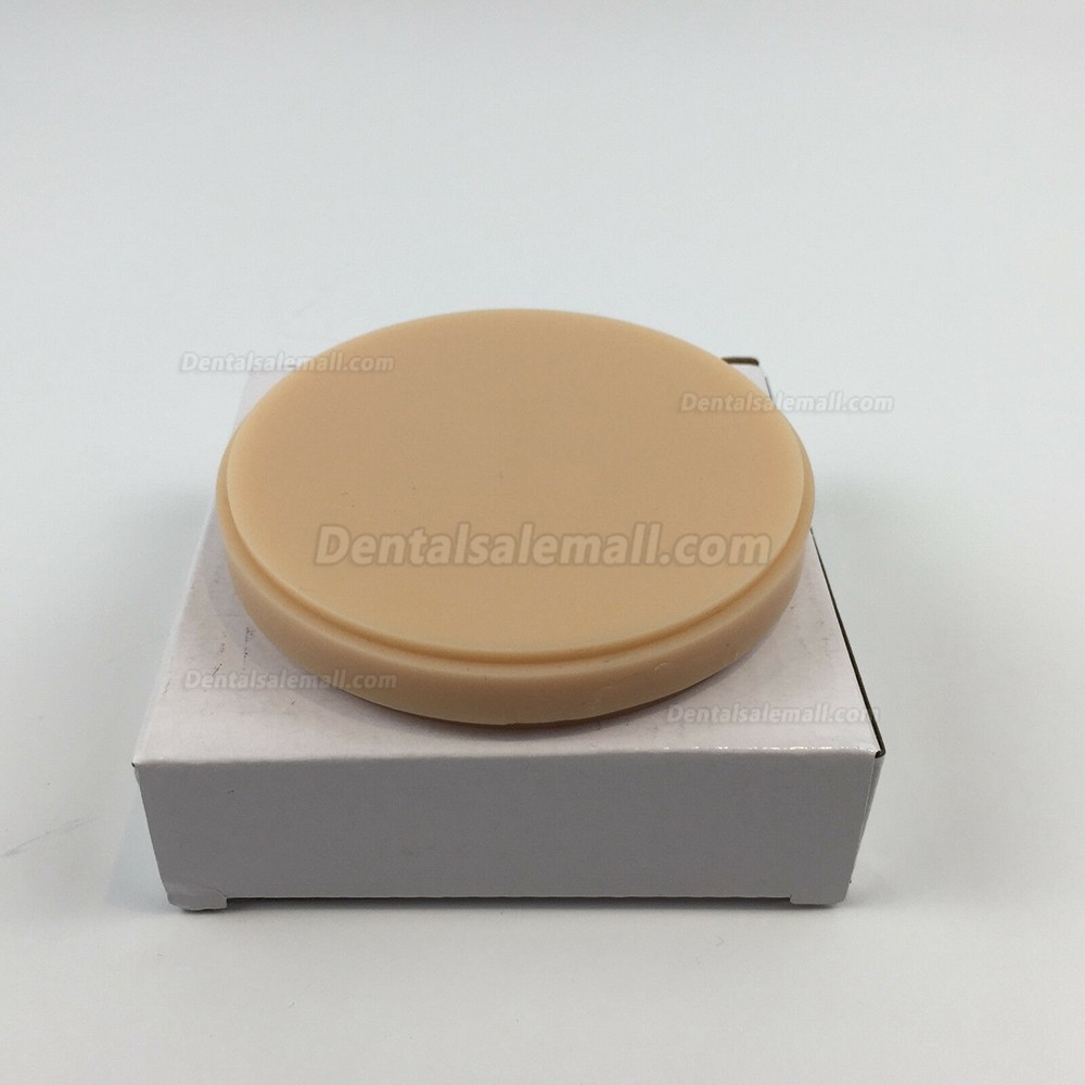 10 PCS Dental Wax Disc Block For Wieland CAD/CAM Milling System 98 *14mm Beige