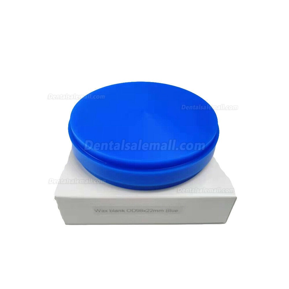 10 Pcs Dental Wax Disc Block For Wieland CAD/CAM Milling System 98 *10mm / 98 *22mm