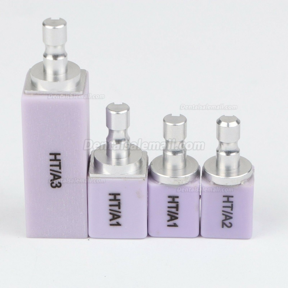 5Pcs C14 HT/LT Dental Lithium Dislicate Blocks E-max Cad Cam For Sirona Cerec