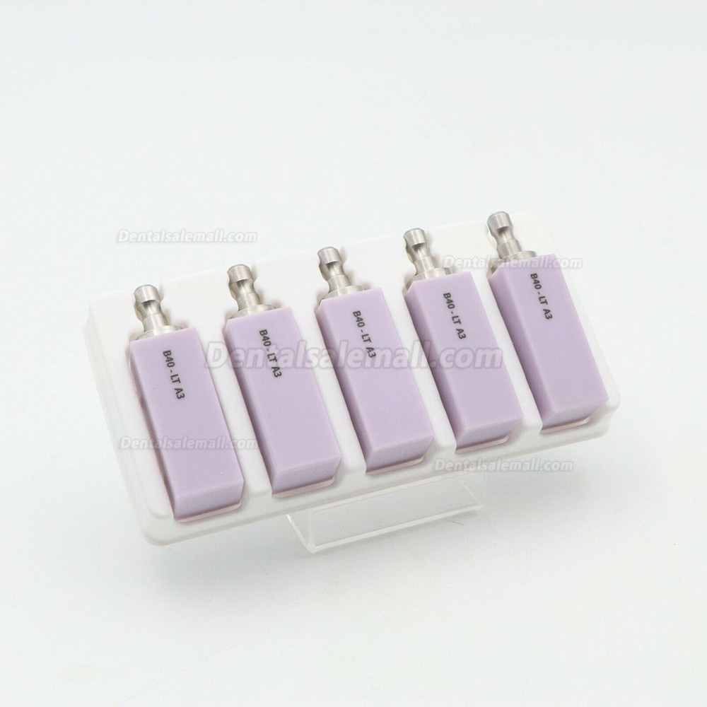 4Pcs B40 Dental Lithium Dislicate Blocks E-max HT/LT cad cam For Sirona Cerec