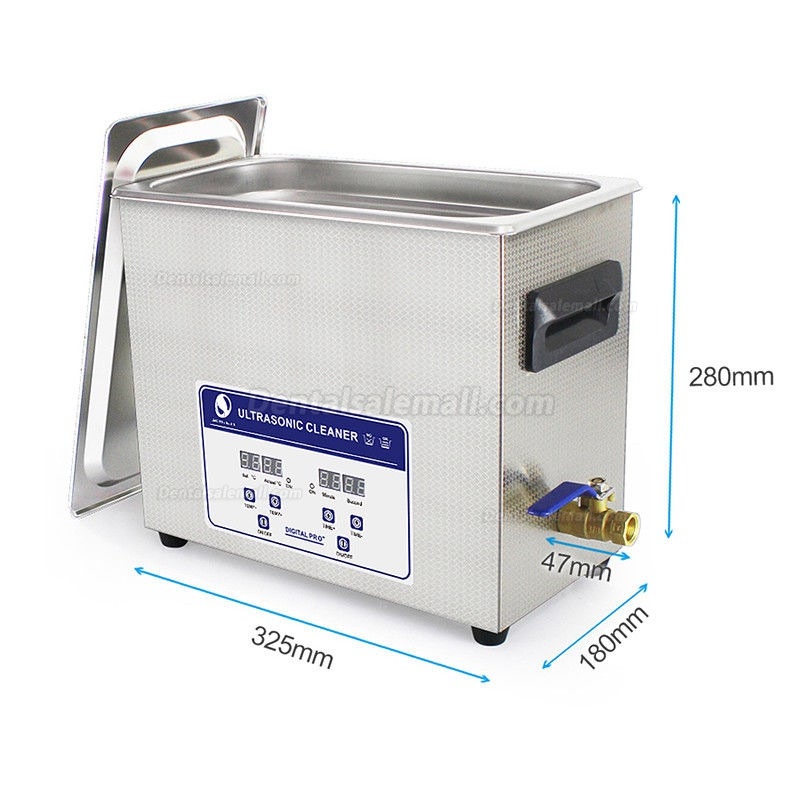 6.5L Ultrasonic Cleaner Machine ultrasound Solution Jewelry Circuit Board Gun Parts