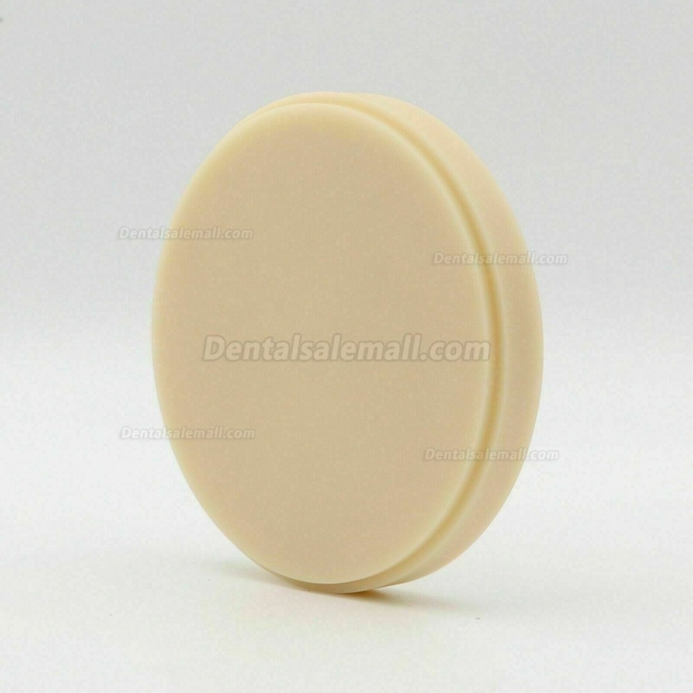 5 PCS Dental Lab CAD CAM PMMA Blocks Disk Material Fit Wieland System OD98*18mm