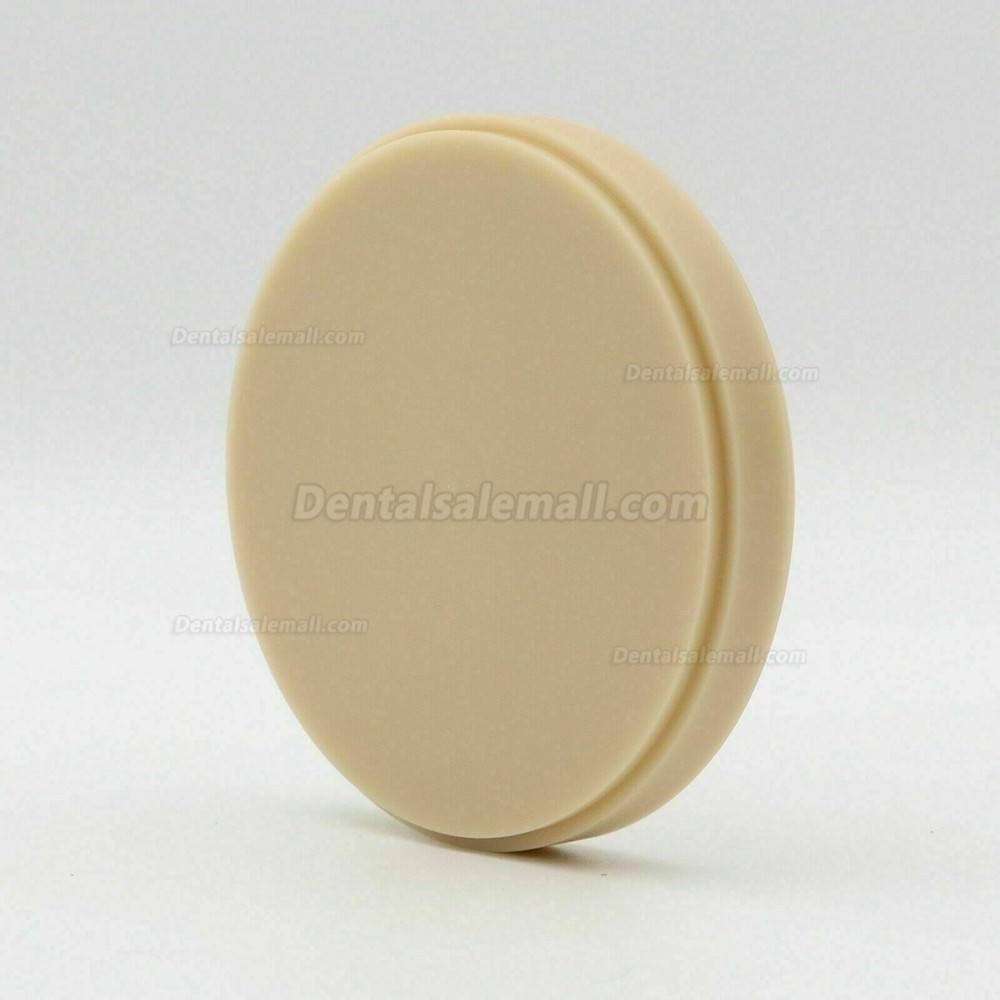 5 PCS Dental Lab CAD CAM PMMA Blocks Disk Material Fit Wieland System OD98*18mm