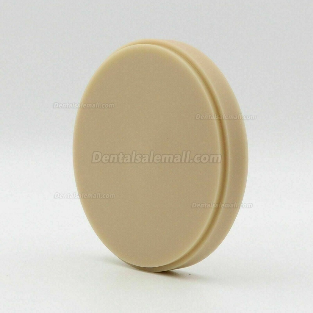 5 PCS Dental Lab CAD CAM PMMA Blocks Disk Material Fit Wieland System OD98*18mm