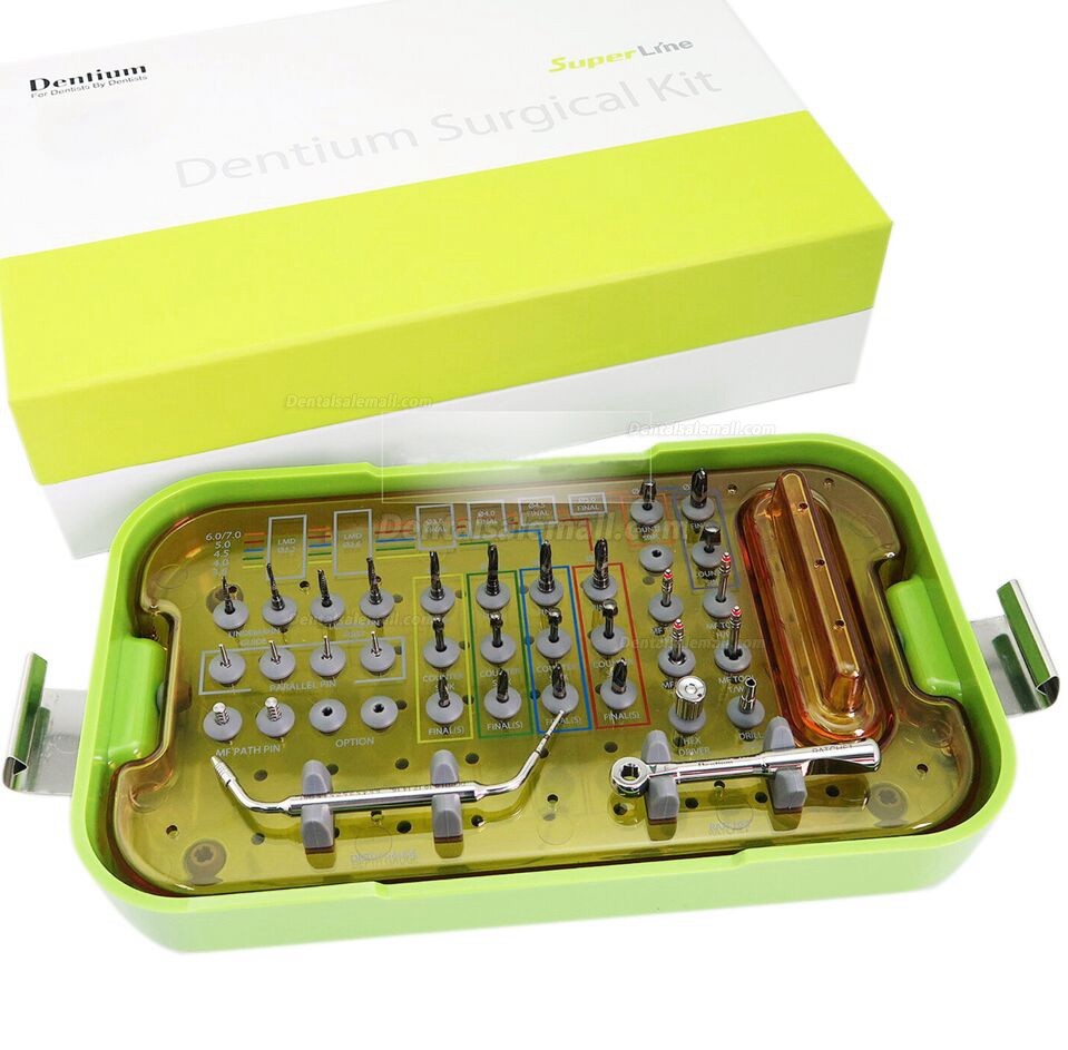 Dentium Dental Surgical Tool Kit UXIF SuperLine Implant Surgery Instrument Kit