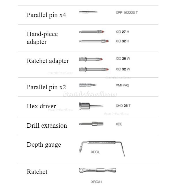 Dentium Dental Surgical Tool Kit UXIF SuperLine Implant Surgery Instrument Kit
