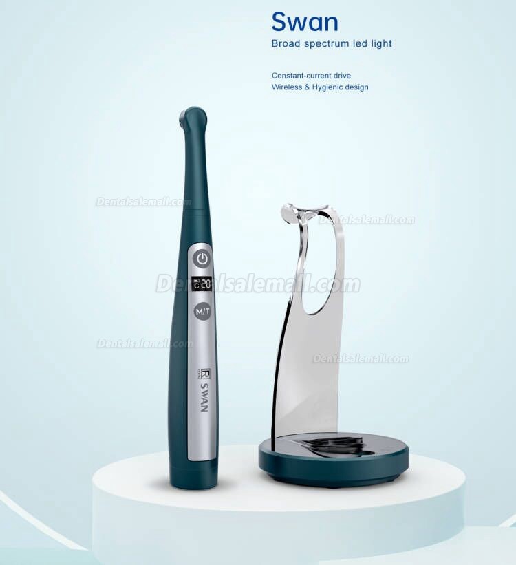 Refine Dental Cordless LED Curing Light Ortho Caries Detector Multiwavelength Broad Spectrum