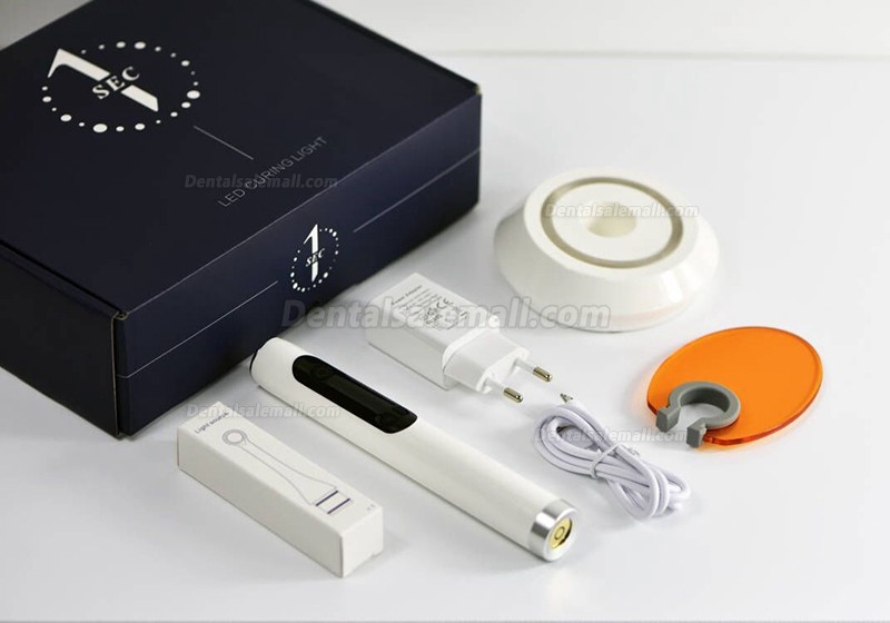 New Arrivals Westcode Dental Wireless LED 1S Curing Light USB Connector 4 Working Modes Blue-violet Light 2500mw